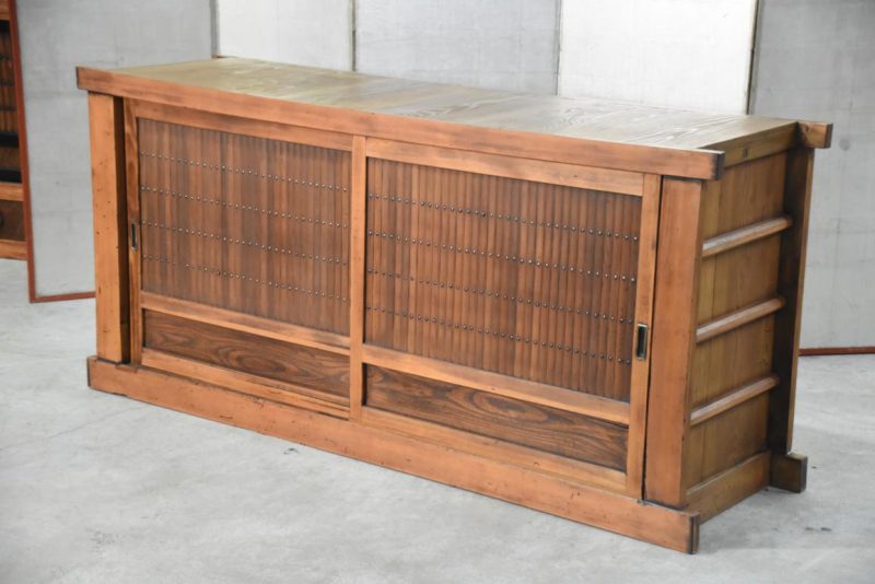 Antique Kitchen Chest Sideboard Width:1800mm - Image 9