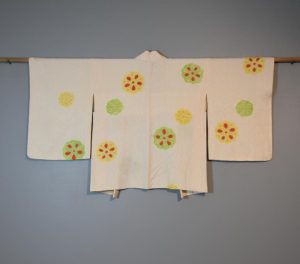 Vintage Shibori Silk Haori Jacket