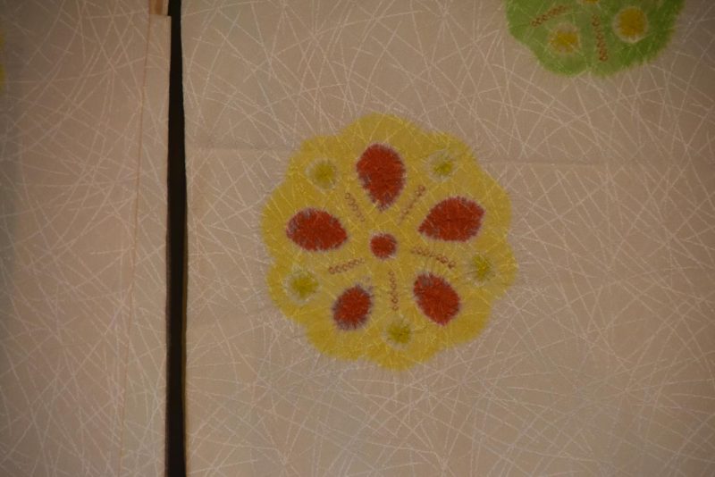 Vintage Shibori Silk Haori Jacket - Image 9