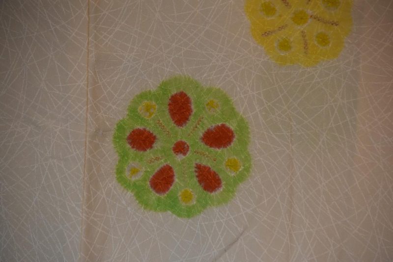 Vintage Shibori Silk Haori Jacket - Image 8