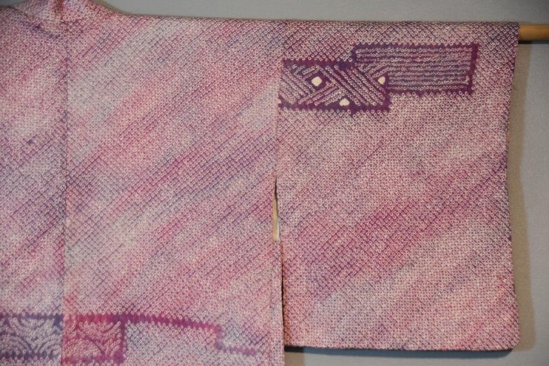 Vintage Shibori Silk Jacket - Image 12