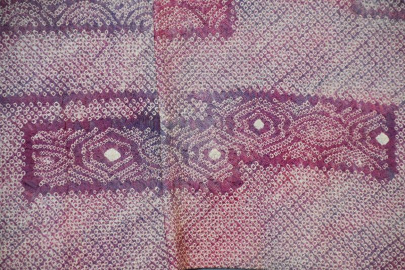 Vintage Shibori Silk Jacket - Image 8