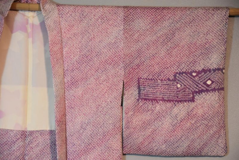 Vintage Shibori Silk Jacket - Image 6