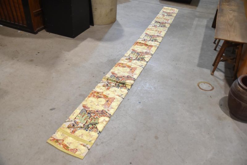Vintage Maru Obi Sash Table Runner Width:4000mm - Image 5