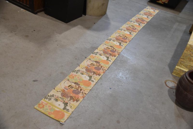 Vintage Silk Sash Table Runner Width:4000mm - Image 5