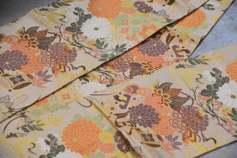Vintage Silk Sash Table Runner Width:4000mm - Image 3