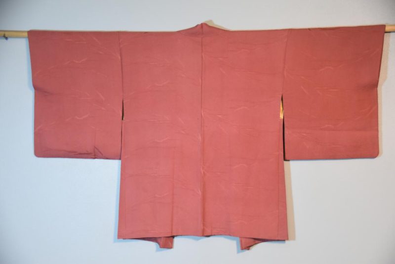 Vintage Silk Jacquard Haori Jacket - Image 4