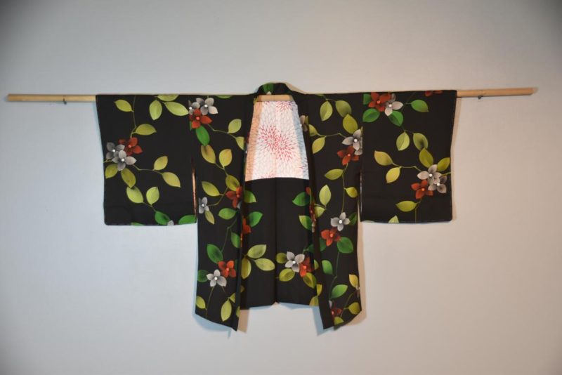 Floral Vintage Silk Haori Jacket