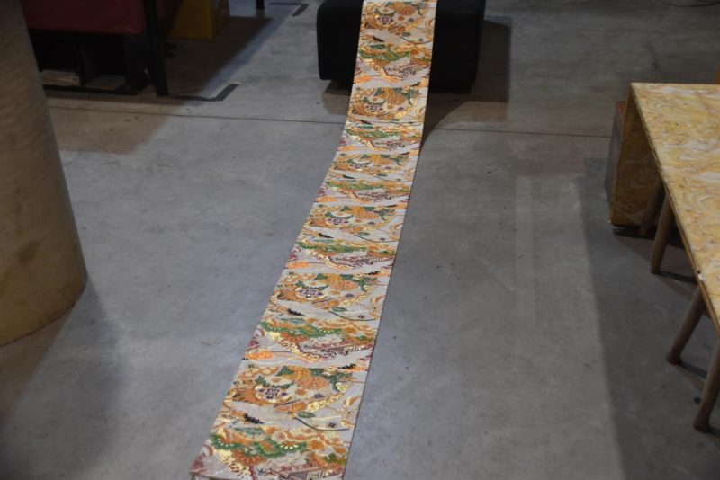 Japanese Brocade Obi - Image 5