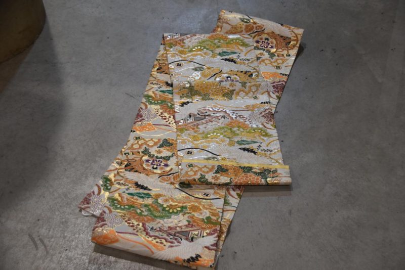 Japanese Brocade Obi - Image 7