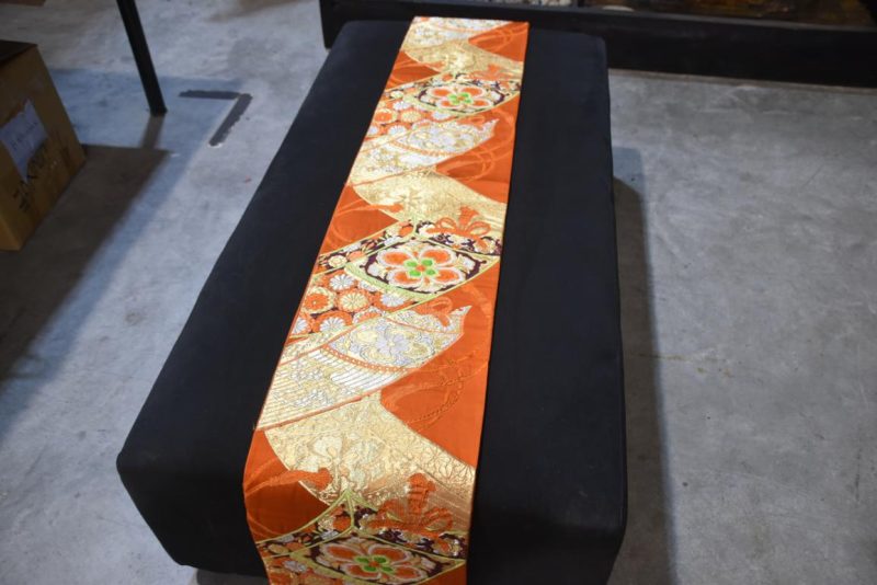 Japanese Brocade Obi Sash - Image 7