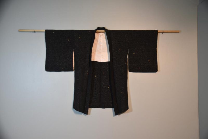 Vintage Silk Jacquard Haori Jacket