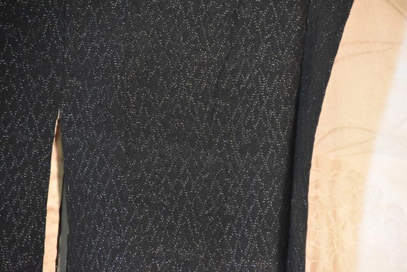Vintage Silk Jacquard Haori Jacket - Image 6