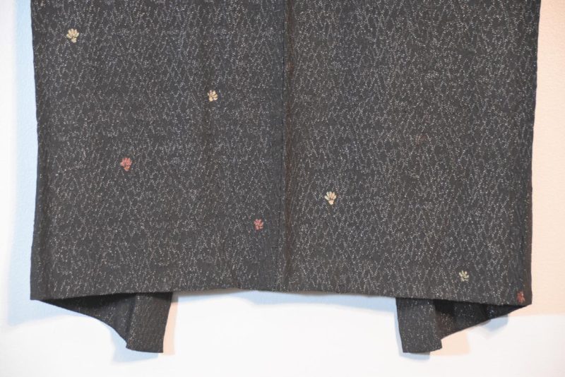 Vintage Silk Jacquard Haori Jacket - Image 3