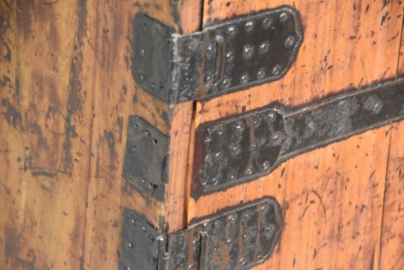 Edo Period Clothing Chest (2 Sections) Width:960mm - Image 5