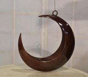 Japanese Crescent Moon Vase Width:315mm