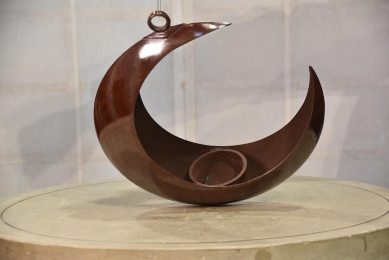 Japanese Crescent Moon Vase Width:315mm - Image 7