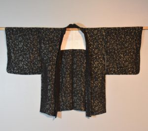 Vintage Silk Lacquer Thread Haori Jacket