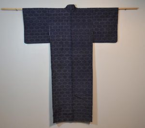 Oshima (Ikat) Vintage Kimono