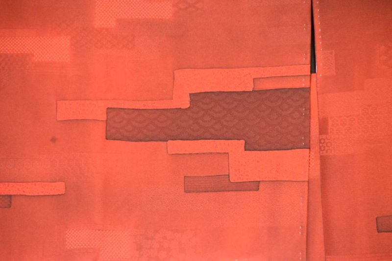 Rich Red Silk Haori - Image 6