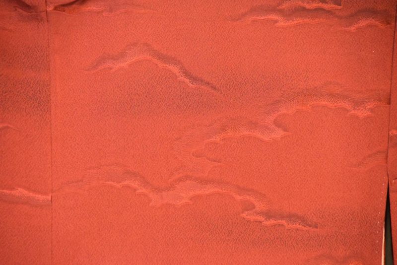 Rich Red Silk Haori - Image 5