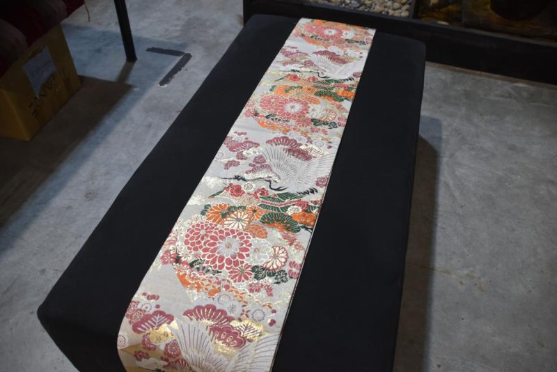 Flying Cranes and Hawkes Obi Double sided.