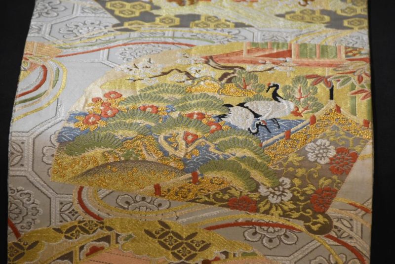 Vintage Silk Sash Table Runner Width:4000mm - Image 2