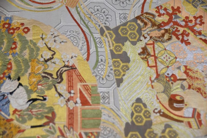 Vintage Silk Sash Table Runner Width:4000mm - Image 9