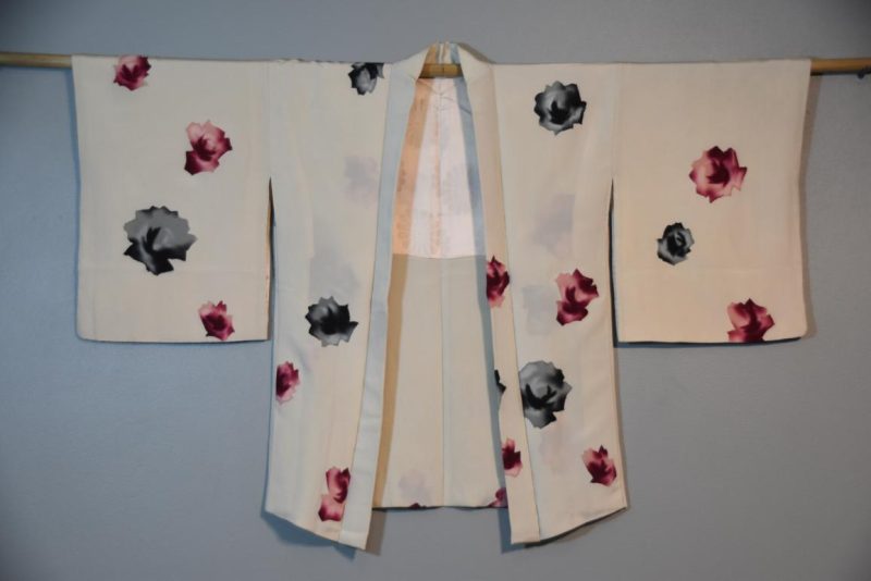 Silk Japanese Kimono Jacket - Image 7