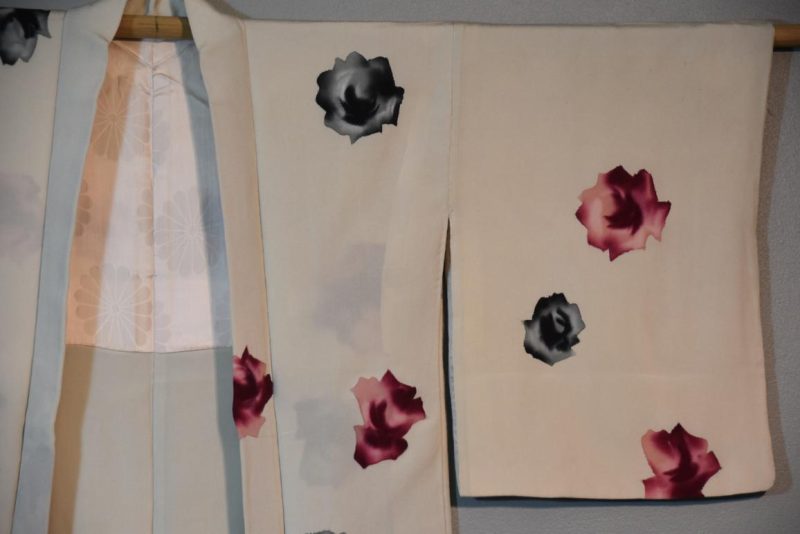 Silk Japanese Kimono Jacket - Image 5