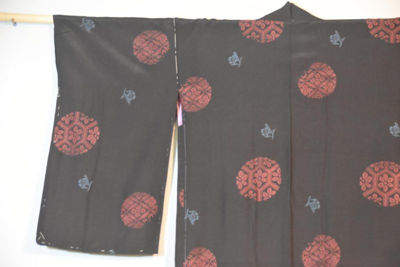 Silk Japanese Kimono Jacket - Image 6