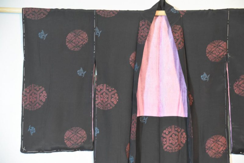 Silk Japanese Kimono Jacket - Image 4
