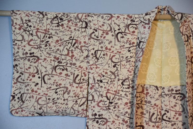 Silk Japanese Kimono Jacket - Image 5