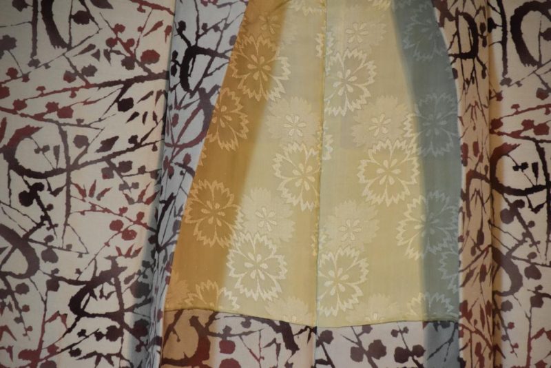 Silk Japanese Kimono Jacket - Image 3