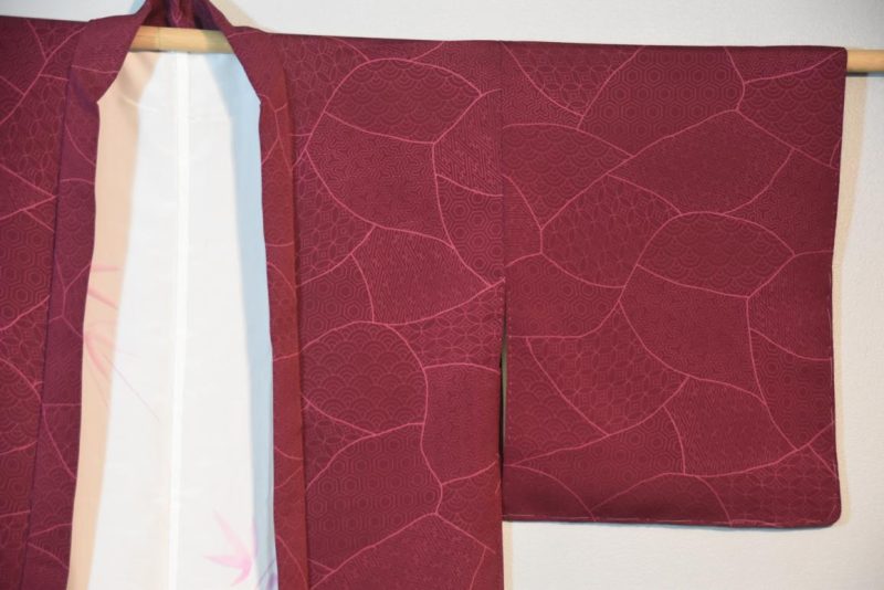 Silk Japanese Kimono Jacket - Image 4