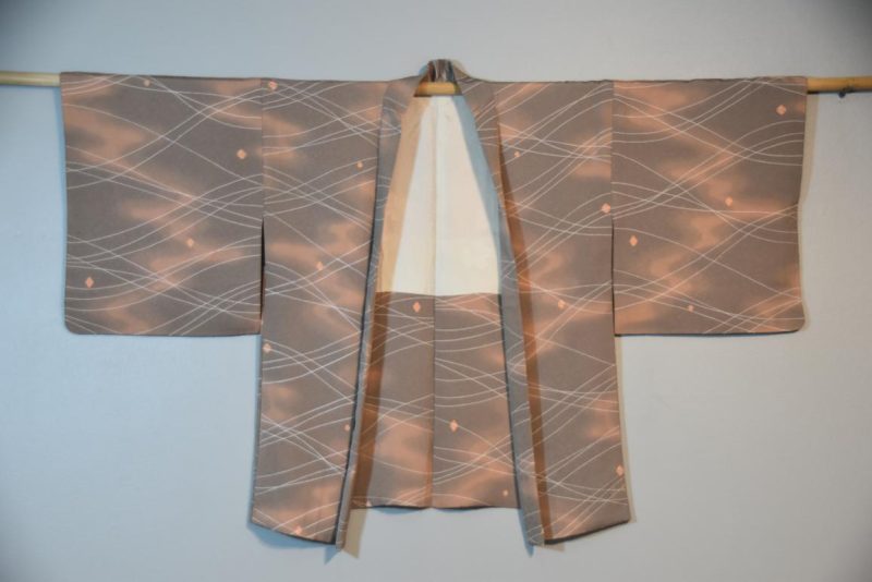 Japanese Vintage Silk Haori Jacket - Image 6