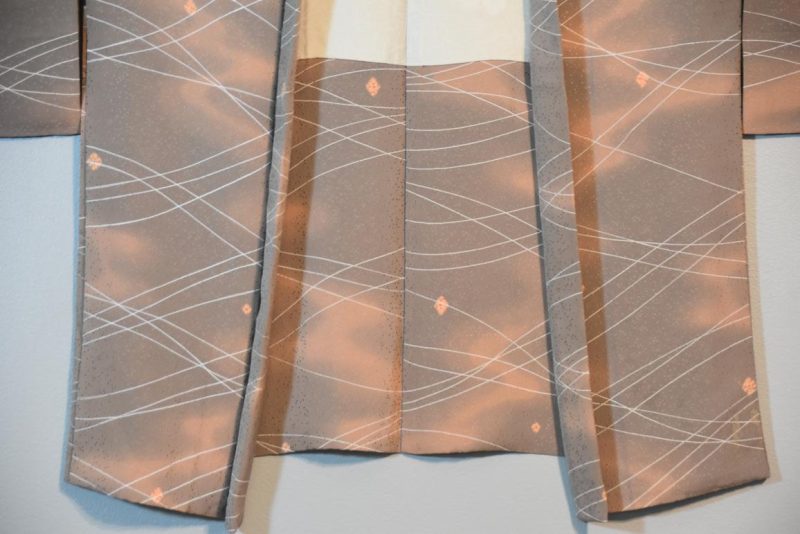 Japanese Vintage Silk Haori Jacket - Image 3