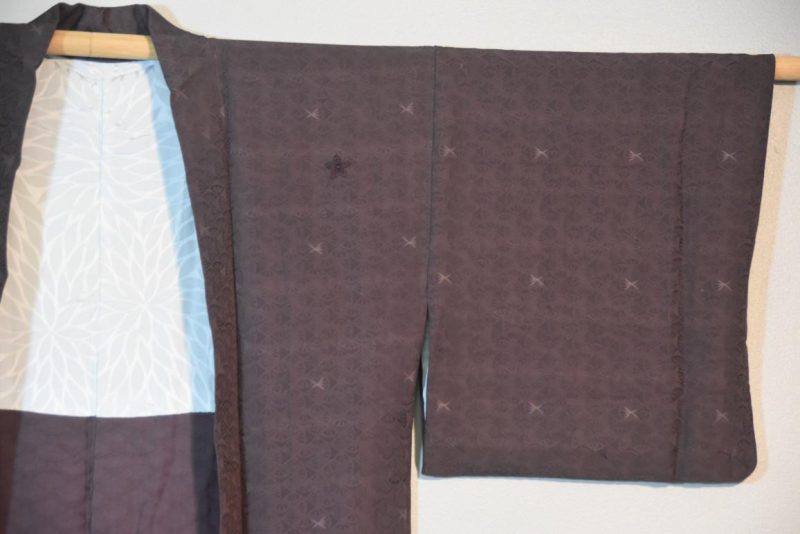 Deep Purple Japanese Vintage Silk Haori - Image 4