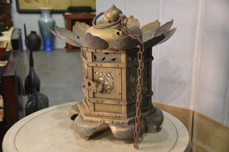 Japanese Hanging Temple Lantern Width:425mm - Image 6