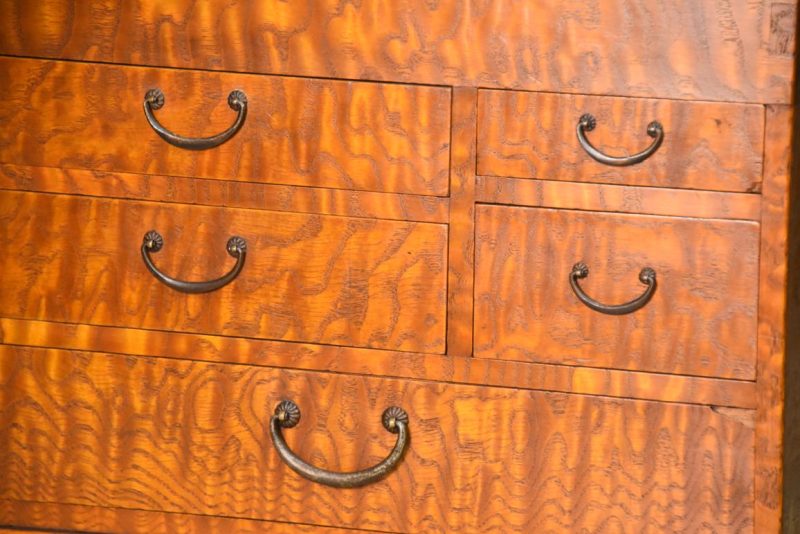 Hari Bako Japanese Vintage Sewing Box Width:360mm - Image 9
