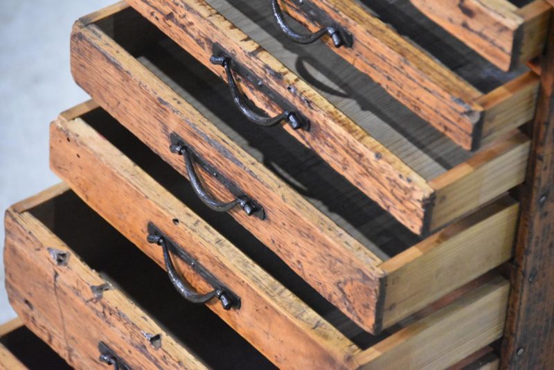 Antique Kodansu Small Chest Width:225mm - Image 5