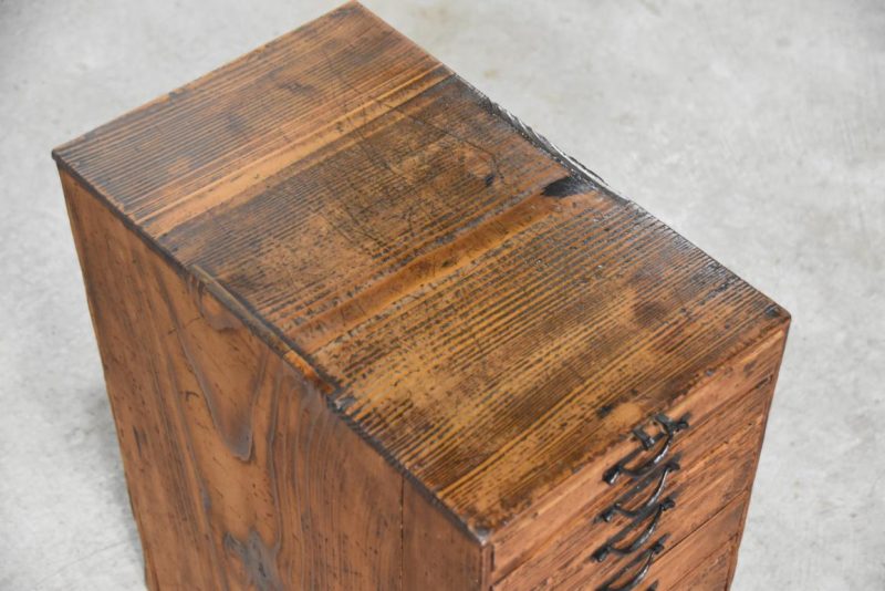 Antique Kodansu Small Chest Width:225mm - Image 11