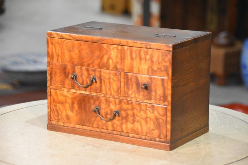 Hari Bako Japanese Vintage Sewing Box Width:265mm