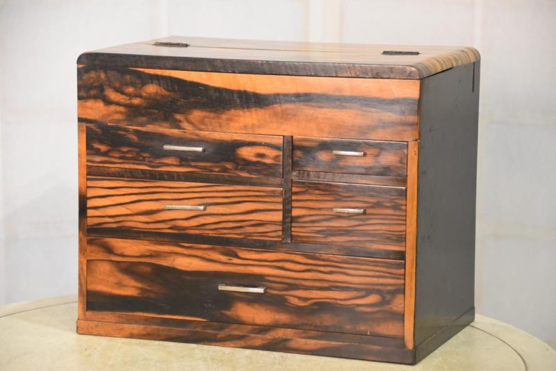Hari Bako Japanese Vintage Sewing Box Width:320mm - Image 2