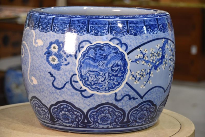 Vintage Ceramic Hibachi Width:370mm - Image 2