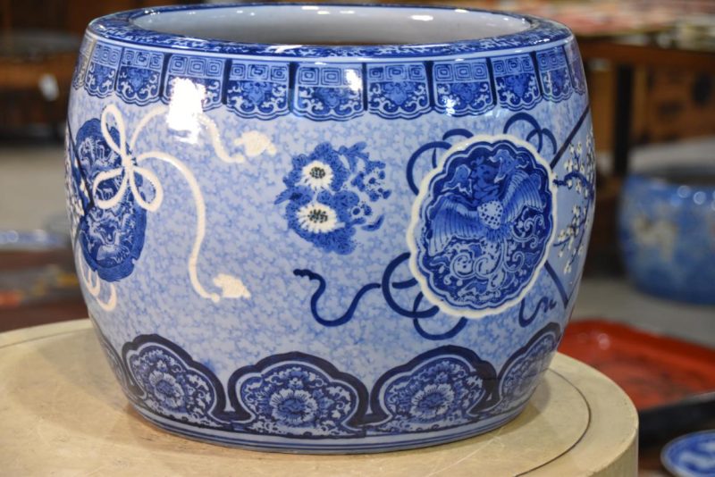 Vintage Ceramic Hibachi Width:370mm - Image 5