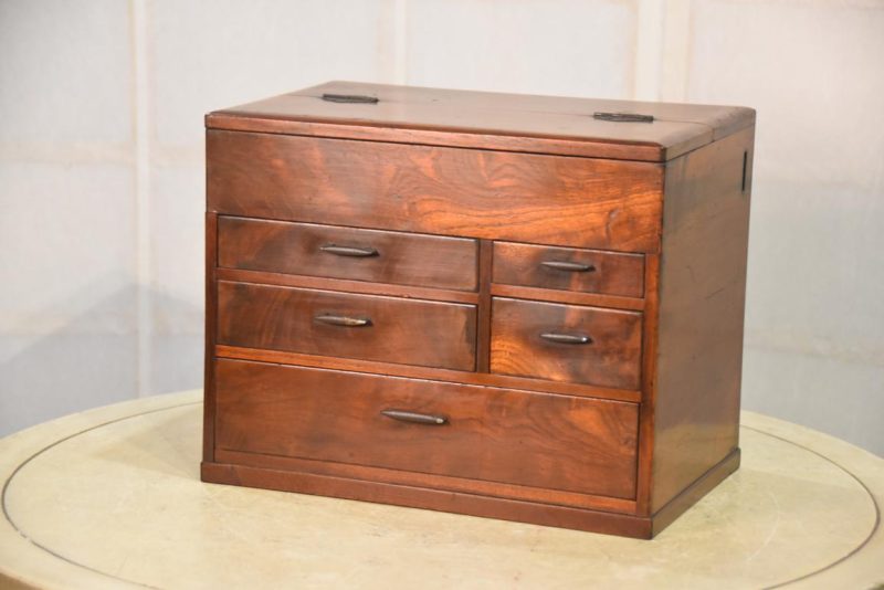 Hari Bako Japanese Vintage Sewing Box Width:290mm