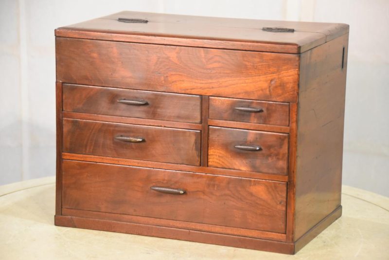Hari Bako Japanese Vintage Sewing Box Width:290mm - Image 2