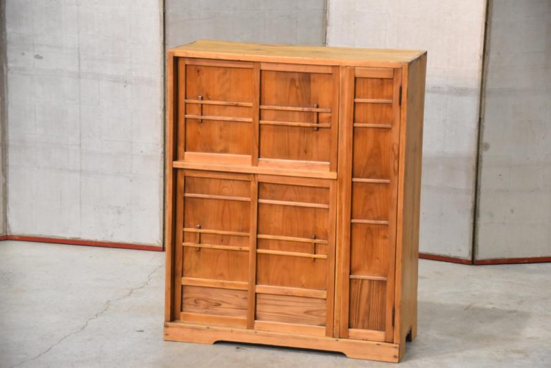 Geta Bako Shoe and Umbrella Chest Width:720mm - Image 2
