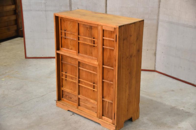 Geta Bako Shoe and Umbrella Chest Width:720mm - Image 7